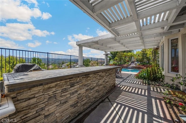 20130 Thagard Way, Yorba Linda, CA 92887 - view of patio with a pergola