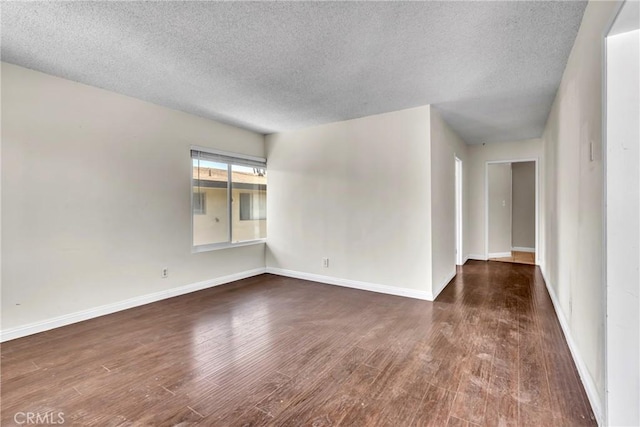 2018 Las Vegas, Pomona, CA 91767 - unfurnished room featuring a textured ceiling and wood finished floors