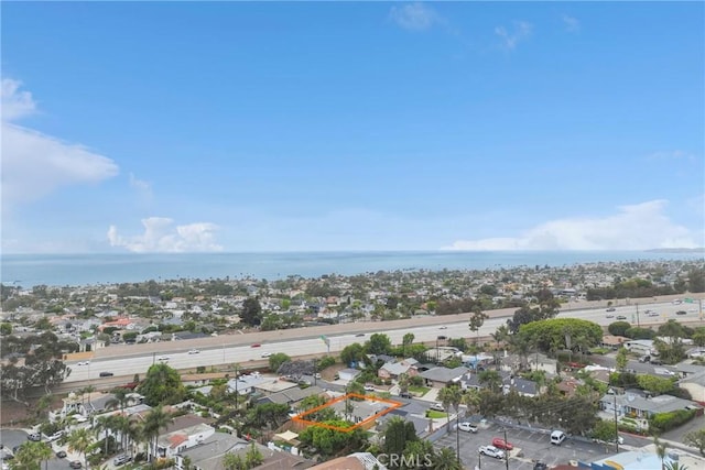 9 W Avenida Cornelio, San Clemente, CA 92672 - aerial perspective of suburban area with property boundaries highlighted and a large body of water