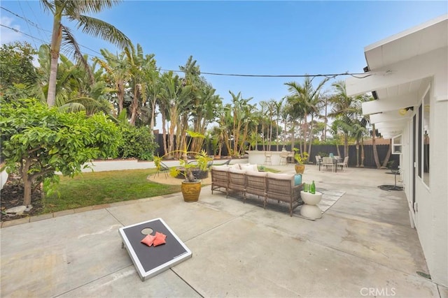 9 W Avenida Cornelio, San Clemente, CA 92672 - view of patio / terrace featuring an outdoor living space