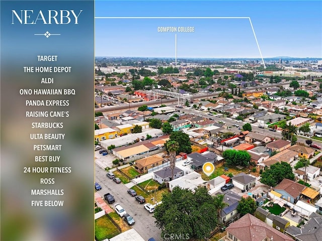 210 W Tichenor St, Compton, CA 90220 - bird's eye view