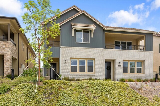 27227 Coyote Bush Ct, Valencia, CA 91381 - view of front of property with brick siding