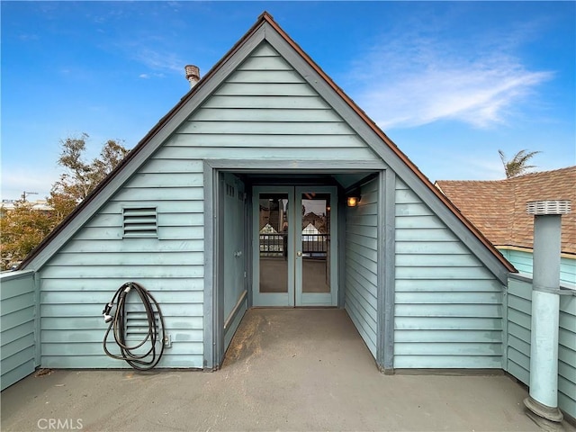 801 Nantasket Ct Unit B, San Diego, CA 92109 - rear view of property featuring french doors
