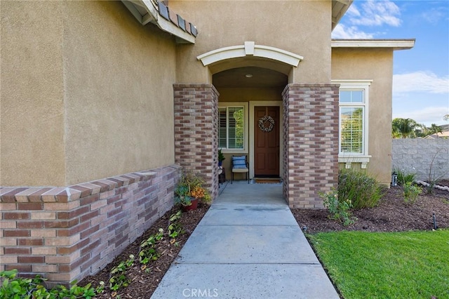 7476 Sequoia Ln, Highland, CA 92346 - entrance to property with stucco siding