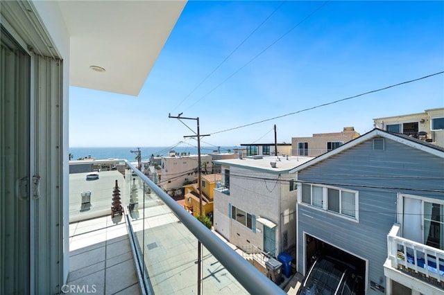210 El Porto St, Manhattan Beach, CA 90266 - balcony featuring a water view