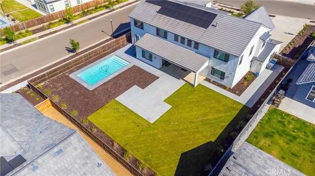 1734 Lester Ave, Clovis, CA 93619 - view of subject property featuring a pool area