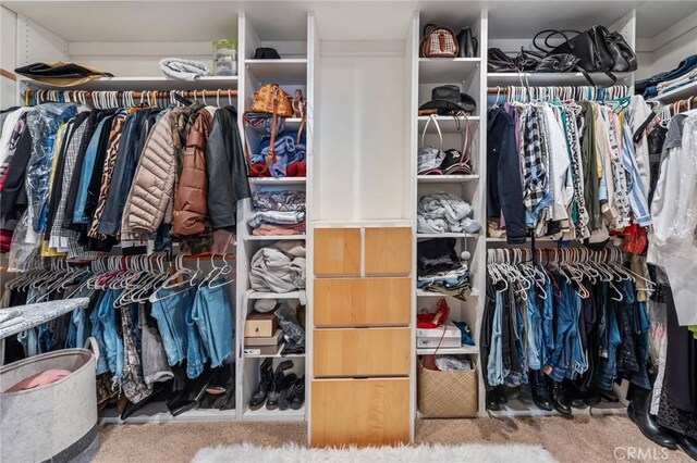 9075 Mesa Vista St, Apple Valley, CA 92308 - spacious closet featuring carpet flooring
