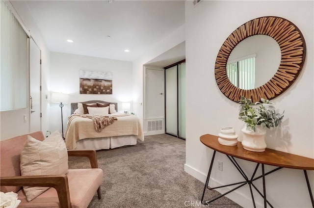 395 E 4th St Unit 13, Long Beach, CA 90802 - bedroom with carpet flooring, recessed lighting, and baseboards