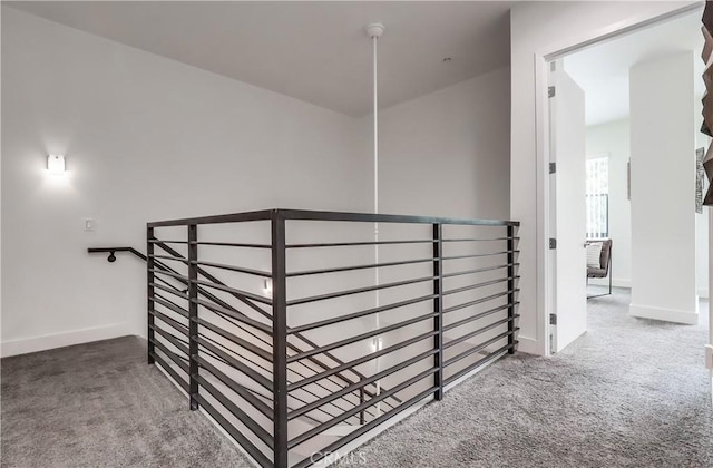 395 E 4th St Unit 13, Long Beach, CA 90802 - stairs featuring carpet floors and baseboards