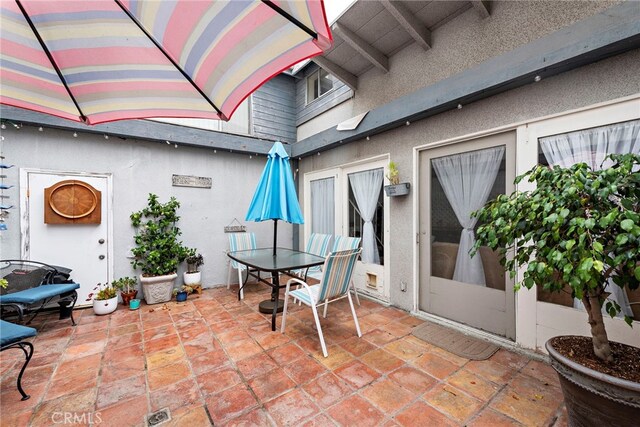 1532 Miramar Dr, Newport Beach, CA 92661 - view of patio / terrace featuring outdoor dining space