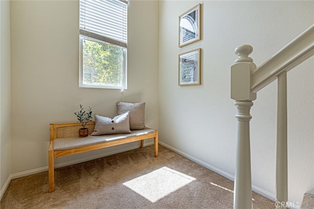15405 Ashley Ct, Whittier, CA 90603 - living area featuring carpet flooring and baseboards