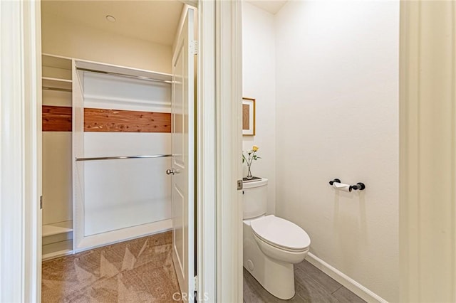 15405 Ashley Ct, Whittier, CA 90603 - bathroom with toilet and baseboards