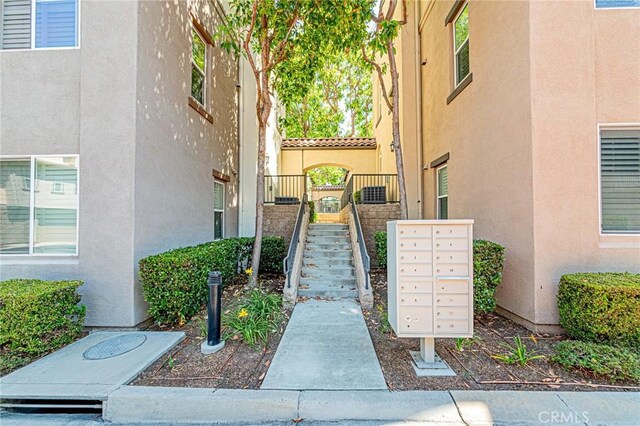 15405 Ashley Ct, Whittier, CA 90603 - view of property's community with mail area and stairway