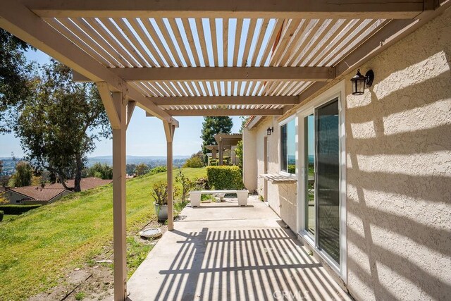 28116 Calle Casal, Mission Viejo, CA 92692 - view of patio / terrace with a pergola