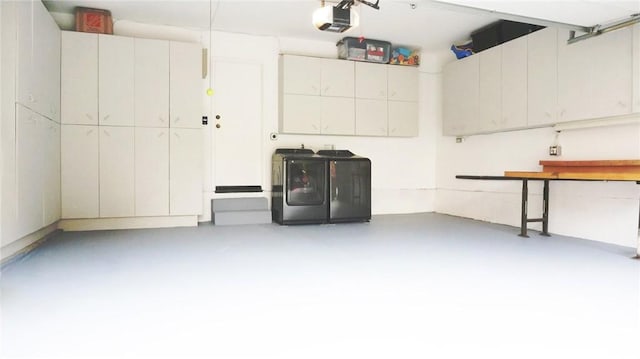 4 Imperial Aisle, Irvine, CA 92606 - garage with washing machine and clothes dryer and a garage door opener