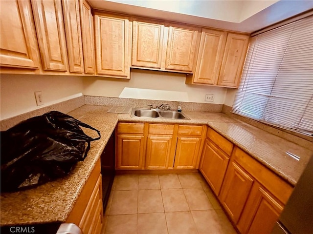 605 N Louise St Unit 106, Glendale, CA 91206 - kitchen with a sink and light tile patterned flooring