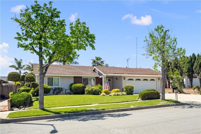 663 Redwood Ave, Upland, CA 91786 - view of front of property featuring an attached garage, concrete driveway, and stucco siding