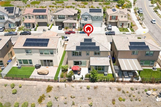 18106 Meridian Ln, Saugus, CA 91350 - aerial perspective of suburban area