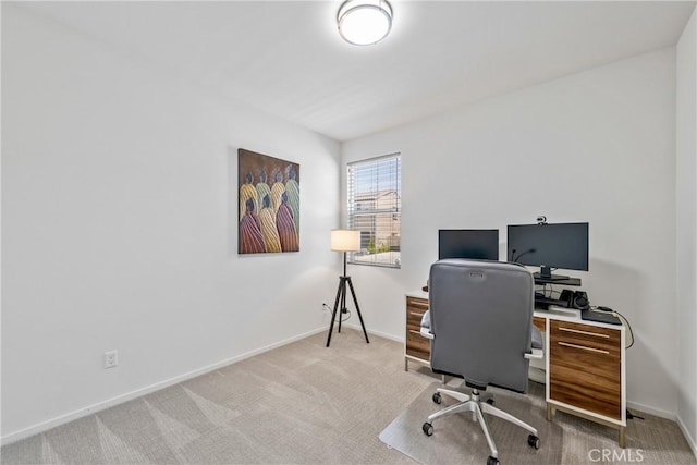 18106 Meridian Ln, Saugus, CA 91350 - office featuring carpet and baseboards