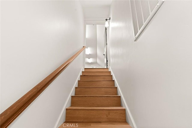 133 Valley Ridge Dr, Paradise, CA 95969 - staircase featuring wood finished floors