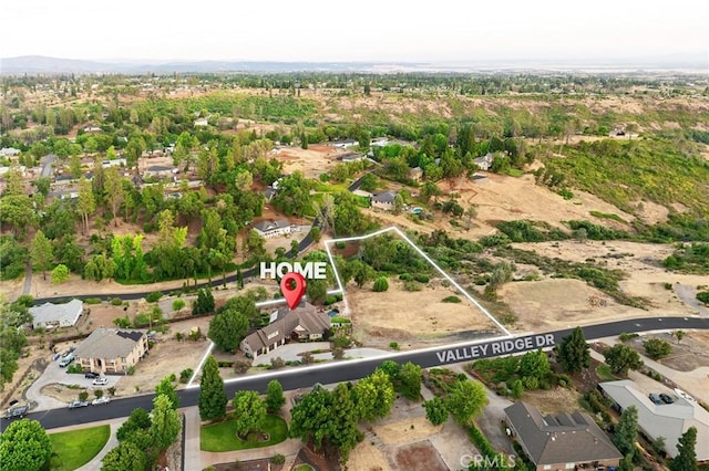 133 Valley Ridge Dr, Paradise, CA 95969 - aerial view of property's location featuring nearby suburban area