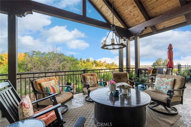 133 Valley Ridge Dr, Paradise, CA 95969 - patio / terrace with outdoor lounge area