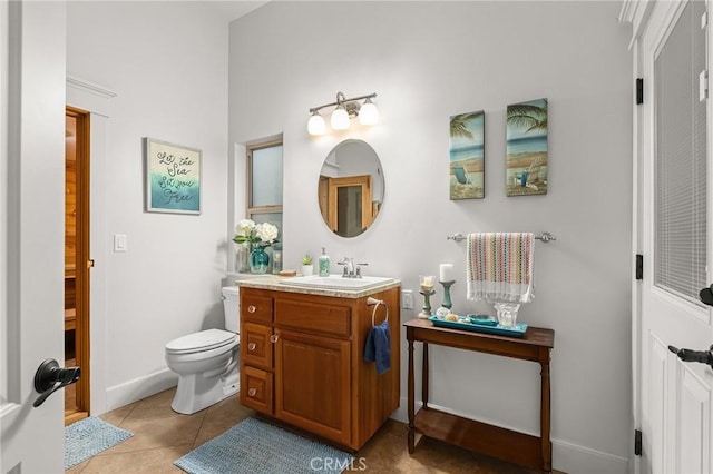 133 Valley Ridge Dr, Paradise, CA 95969 - bathroom with vanity and tile patterned flooring