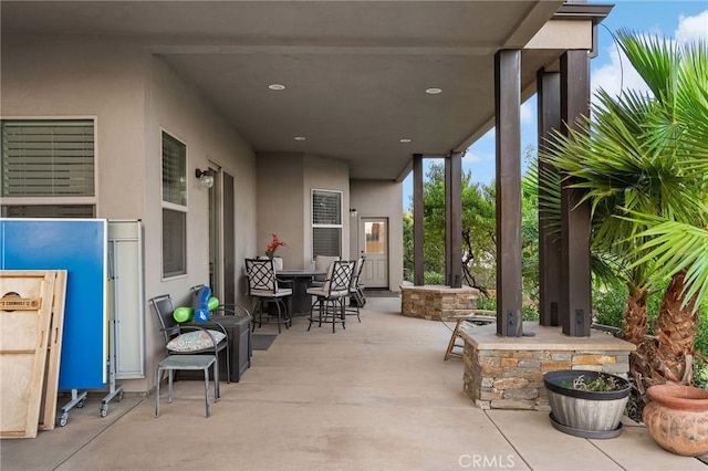 133 Valley Ridge Dr, Paradise, CA 95969 - view of patio featuring outdoor dining space