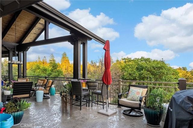 133 Valley Ridge Dr, Paradise, CA 95969 - view of patio / terrace featuring area for grilling