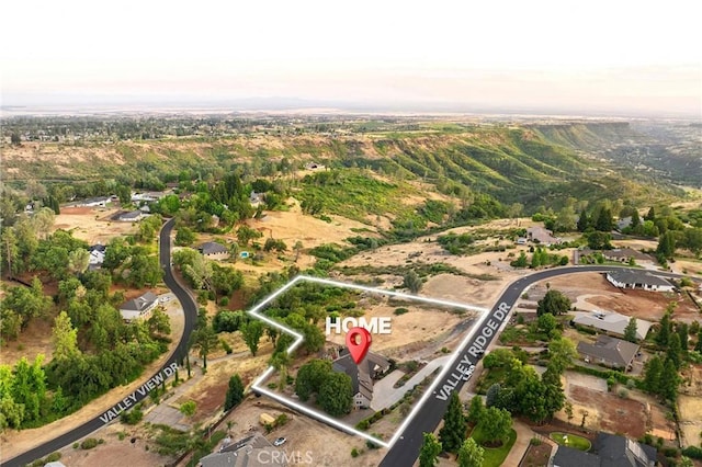 133 Valley Ridge Dr, Paradise, CA 95969 - aerial overview of property's location