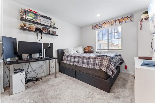 7469 Brahman Ln, Chino, CA 91708 - carpeted bedroom with baseboards and recessed lighting
