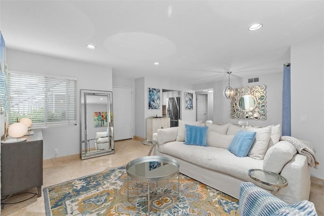 34132 Selva Rd Unit 252, Dana Point, CA 92629 - living room featuring recessed lighting