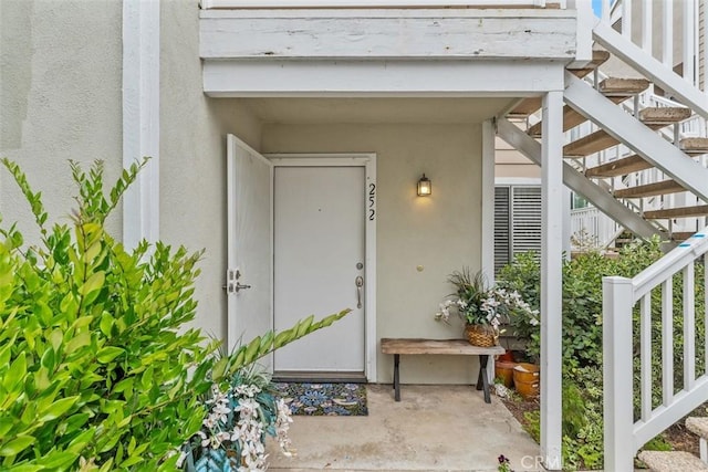 34132 Selva Rd Unit 252, Dana Point, CA 92629 - property entrance featuring stucco siding