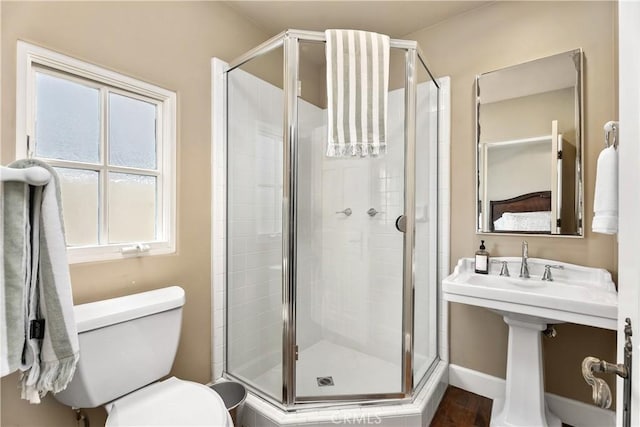 401 Piazza Lido, Newport Beach, CA 92663 - full bath featuring toilet and a shower stall