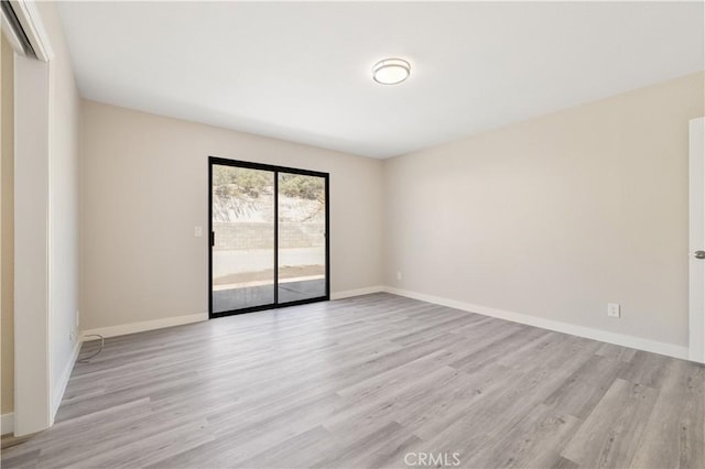 27505 Ventura Dr, Cathedral City, CA 92234 - spare room with light wood-style floors and baseboards