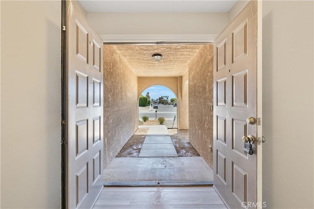 27505 Ventura Dr, Cathedral City, CA 92234 - corridor featuring wood finished floors