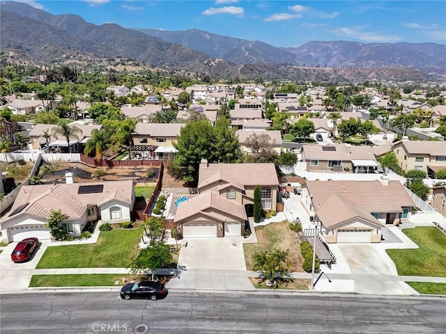 3506 Belvedere Way, Corona, CA 92882 - aerial perspective of suburban area featuring mountains