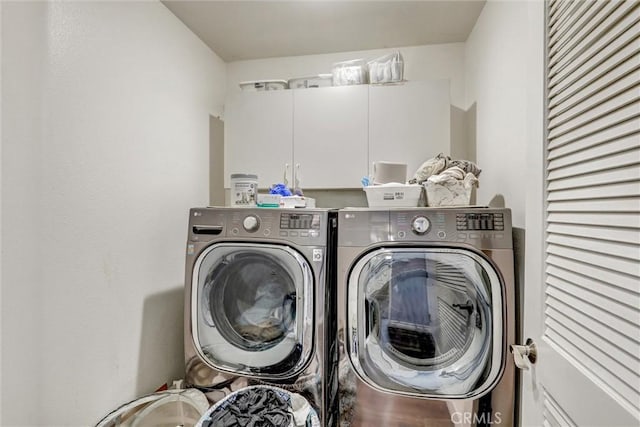 3506 Belvedere Way, Corona, CA 92882 - laundry area with separate washer and dryer and cabinet space