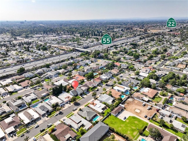 13621 Fairmont Way, Tustin, CA 92780 - aerial view of property's location featuring nearby suburban area
