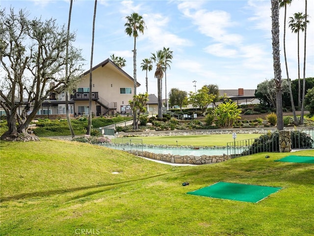 22652 Nadine Cir Unit A, Torrance, CA 90505 - view of home's community with a lawn and a water view