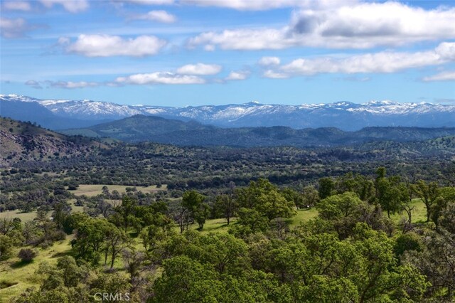 42625 Red Top Mountain Ct, Coarsegold, CA 93614 - mountain view featuring a heavily wooded area