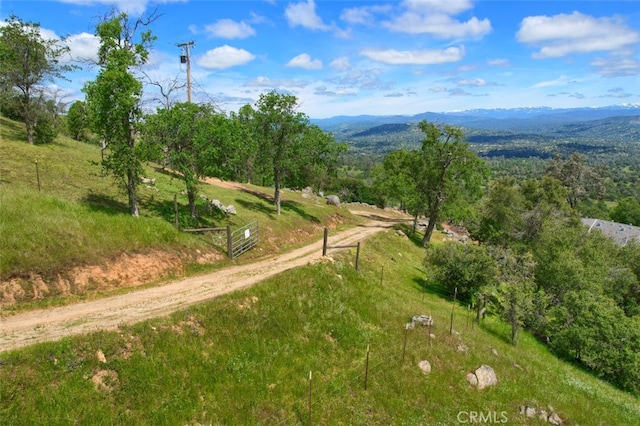 42625 Red Top Mountain Ct, Coarsegold, CA 93614 - view of property's community featuring a mountain view and a view of countryside