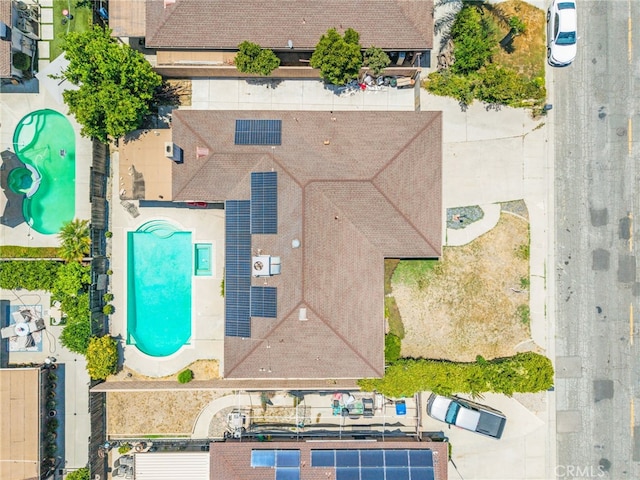 42159 Mayberry Ave, Hemet, CA 92544 - bird's eye view of a pool area