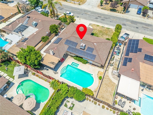 42159 Mayberry Ave, Hemet, CA 92544 - aerial view of a pool area