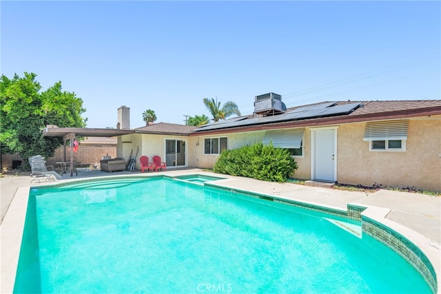 42159 Mayberry Ave, Hemet, CA 92544 - view of pool featuring a patio and a pool with connected hot tub