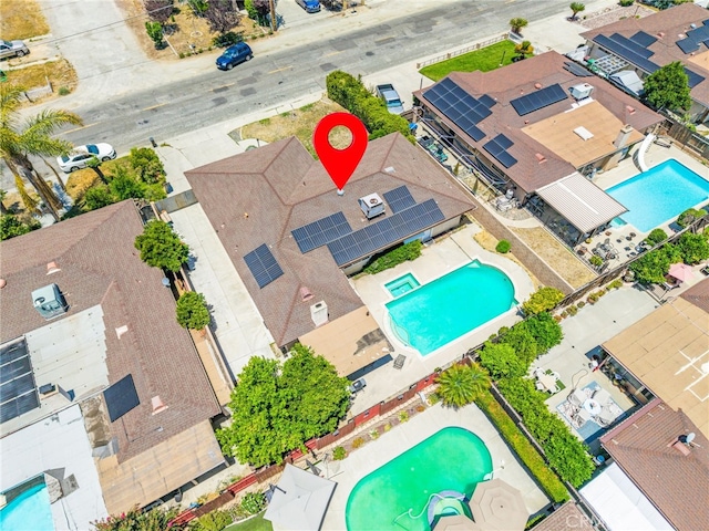 42159 Mayberry Ave, Hemet, CA 92544 - bird's eye view of a pool