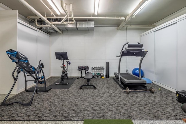238 Date Ave, Carlsbad, CA 92008 - exercise room featuring carpet