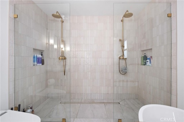 3550 Goldenrod Cir, Seal Beach, CA 90740 - bathroom featuring walk in shower and toilet
