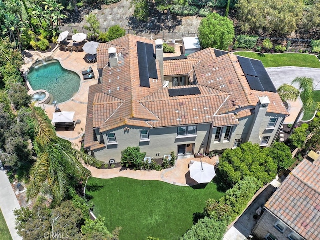 1 Lennox Ct, Ladera Ranch, CA 92694 - aerial overview of property's location with a pool area