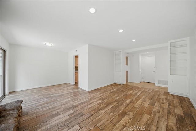 427 W Northridge Ave, Glendora, CA 91741 - spare room featuring light wood finished floors, recessed lighting, and baseboards